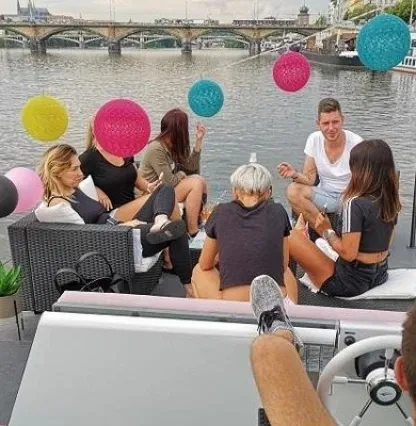 Prag Privat yachtkryssning med öl